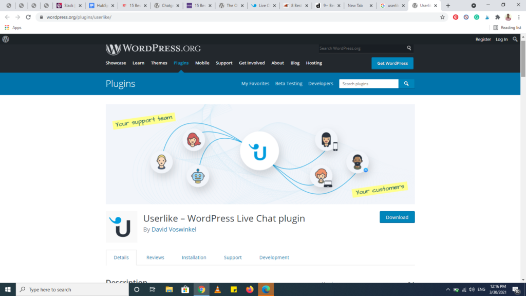 wordpress chat plugins userlike live chat