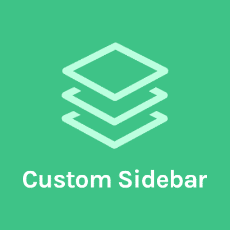 Custom Sidebar