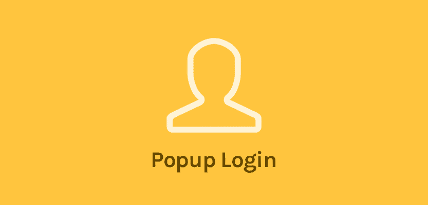 Popup Login