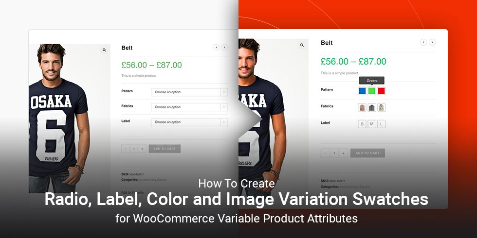 How To Create Radio, Label, Color and Image Variation Swatches for WooCommerce Variable Product Attributes