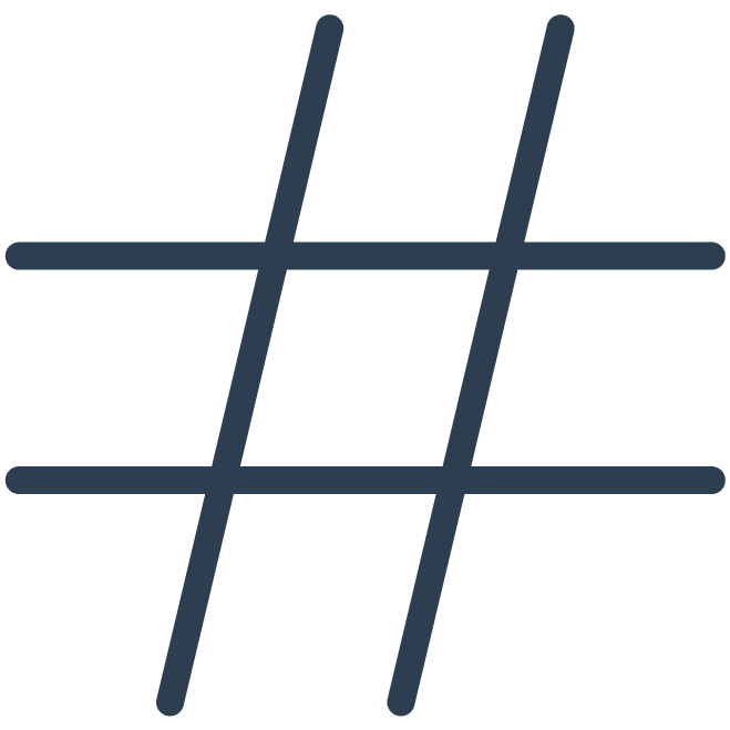 oceanwp svg icon hashtag