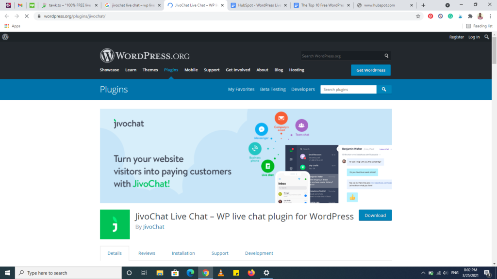 wordpress chat plugins jivochat live chat plugin