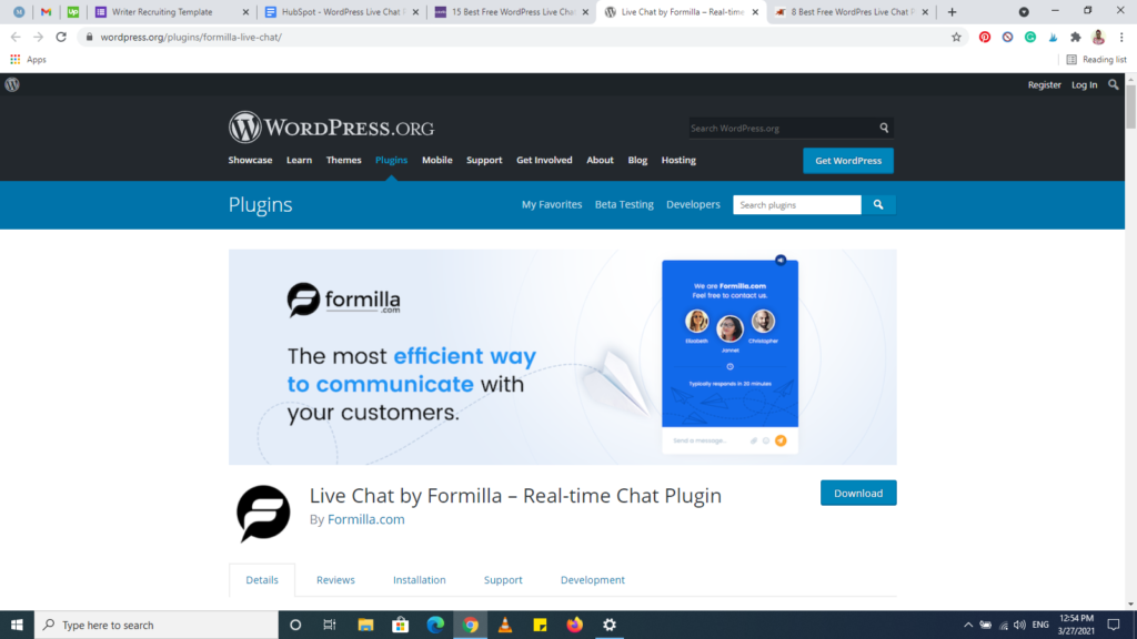Widget wordpress chat Add Whatsapp
