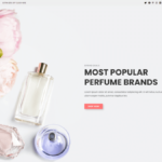 WordPress Template WooCommerce: Ocean Parfum Demo