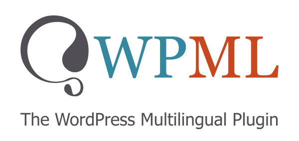 WPML WordPress multilingual plugin logo with tagline