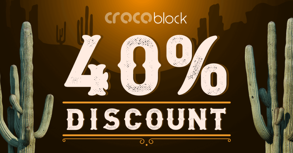 Crocoblock Black Friday 2023 promo banner