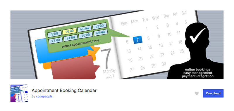 Appointment Booking Calendar plugin