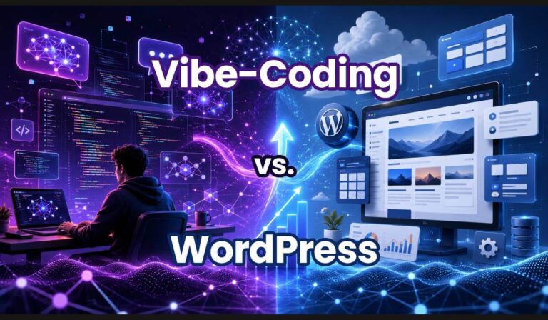 Vibe-Coding vs. WordPress: Why Infrastructure Still Beats “Vibes” in 2026