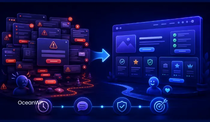 an illustration displaying how a website's UX strategy can influence SEO