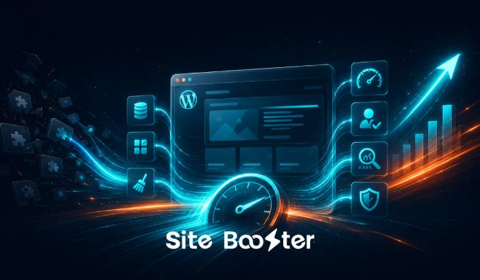 an illustration of how WordPress website performance, UX, and SEO influence Google ranking